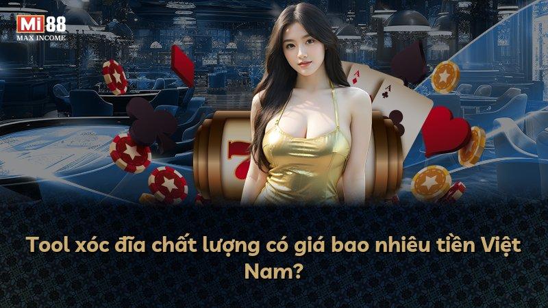 Tool xóc đĩa chất lượng có giá bao nhiêu tiền Việt Nam?